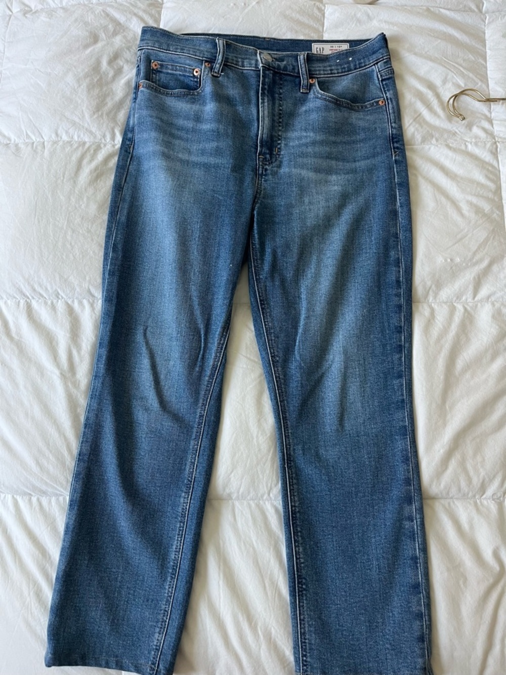 GAP Men's Classic Blue Straight-Leg Jeans